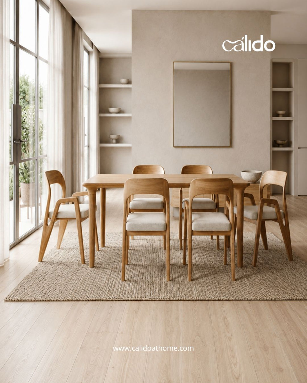 Comedor Alhoma con Sillas Norvik