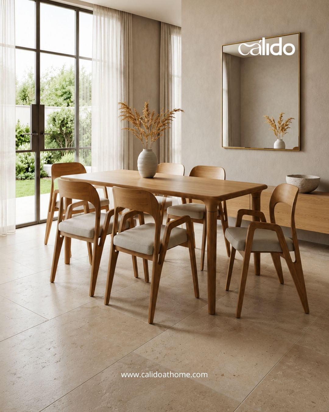 Comedor Alhoma con Sillas Norvik