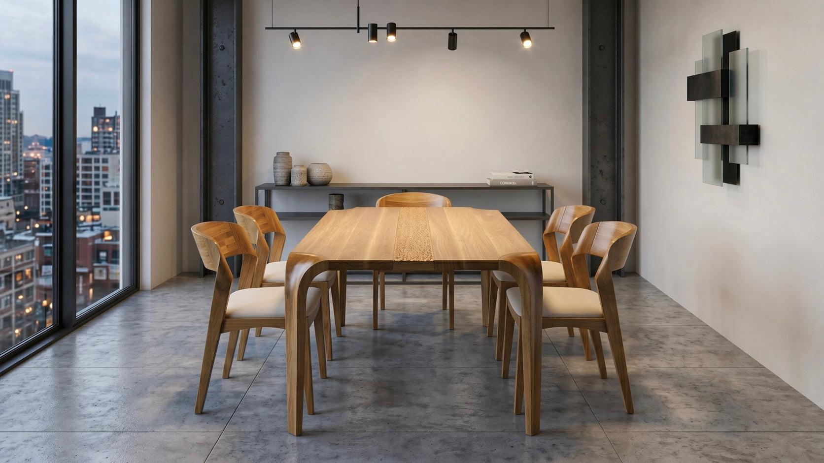 Comedor Travesía con sillas Loma de Oriente