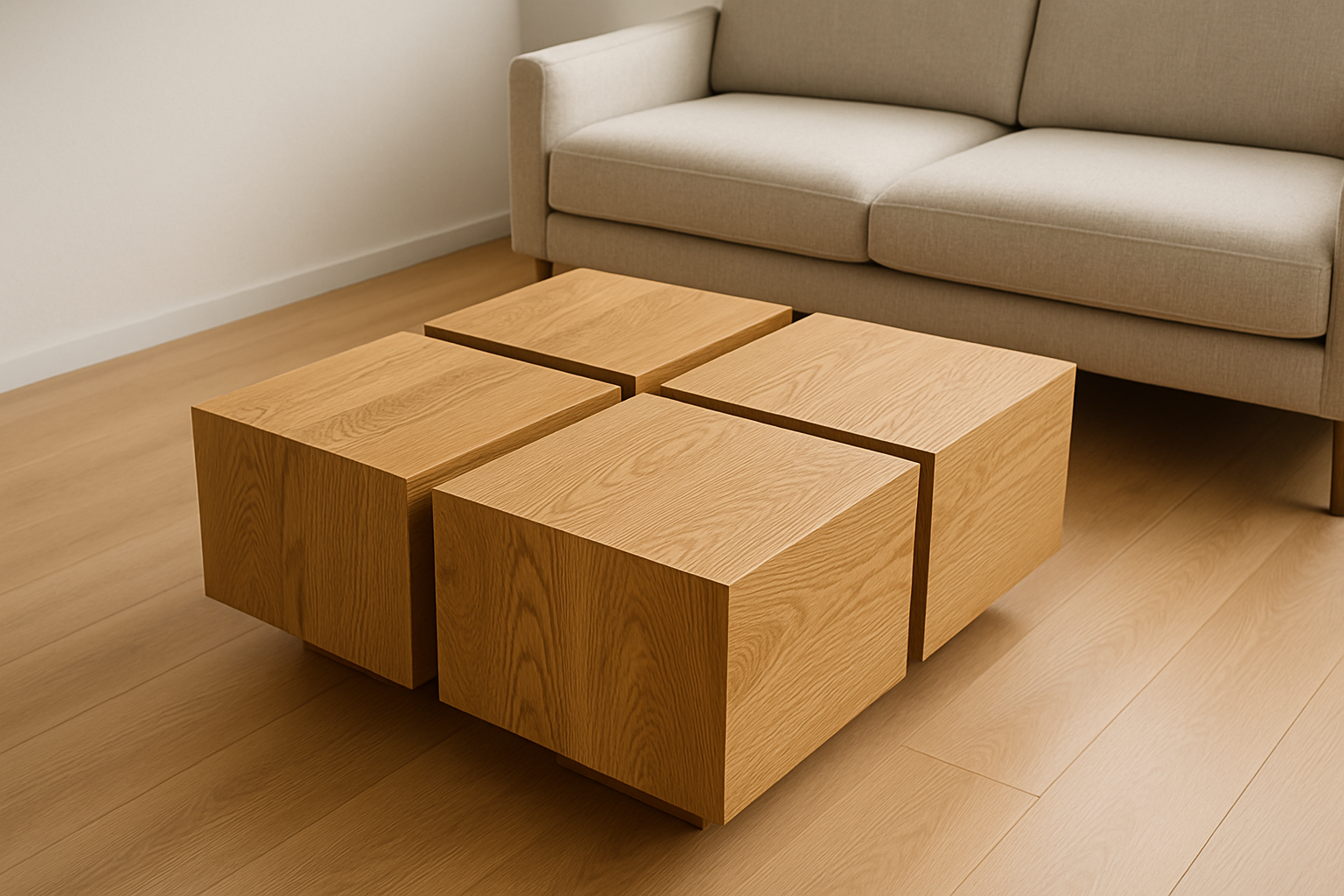 Mesa de centro Cruzada