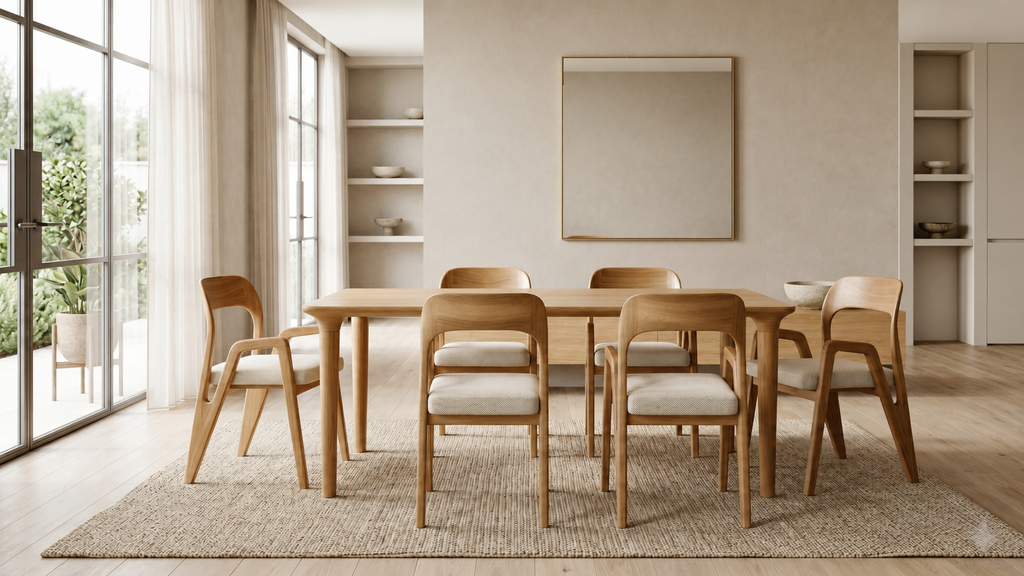 Comedor Alhoma con Sillas Norvik