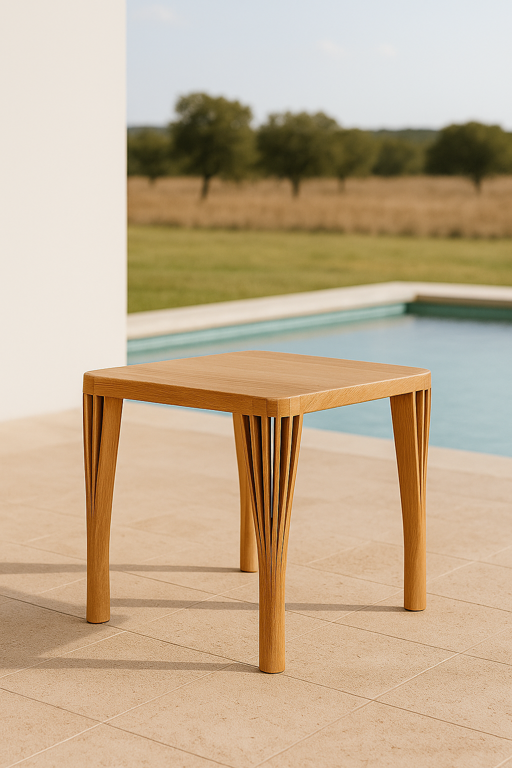 Mesa Auxiliar Múa en Teka